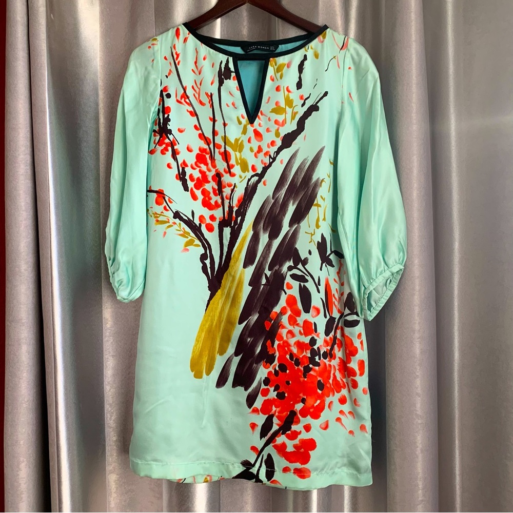 Zara silk dress Size Small